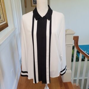 NWT- KARL LAGERFELD BLOUSE XL